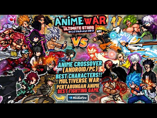 NEW‼️ ANIME CrossOver WAR Ultimate Battle Mugen 2025 (Android/Pc) - All Ultimate Jutsu Animation