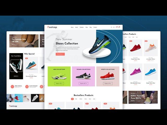 Let's Build a Creative eCommerce Website Using Html CSS JavaScript