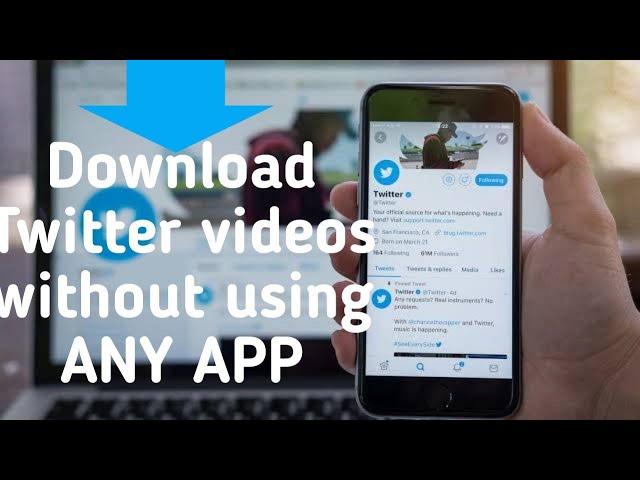 How to download twitter videos no software needed (2020) | using only your browser