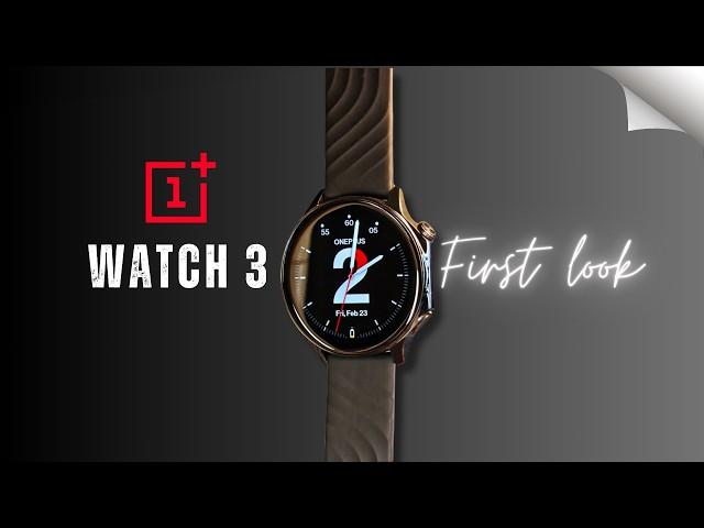 OnePlus Watch 3 leak First Looks: Specs and More…