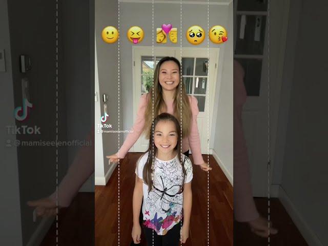 Emoji Challenge Mom & Daughter  TikTok Trend #shorts | Mamiseelen