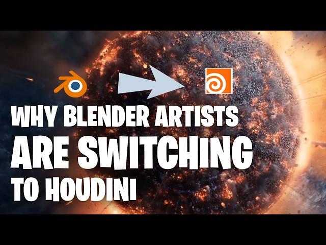 Why blender artists love Houdini