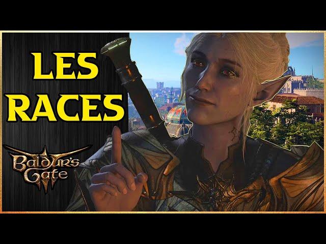 La MEILLEURE RACE pour votre CLASSE | Guide ultime création de perso Baldur's Gate 3