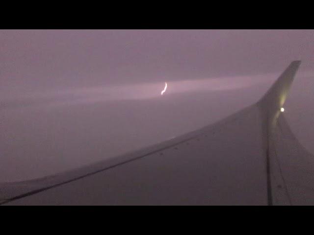 Flying through THE WORST thunderstorm of my LIFE