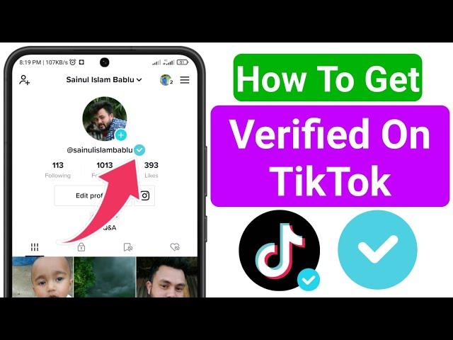 How To Get Verified On TikTok (2023) | Getting BLUE BADGE On TikTok (100% Working)