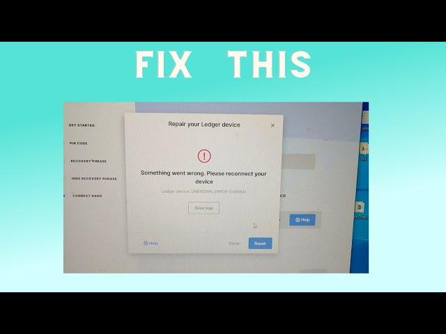 How to Fix “DEVICE STUCK ON UPDATE” Error in  Ledger Wallet