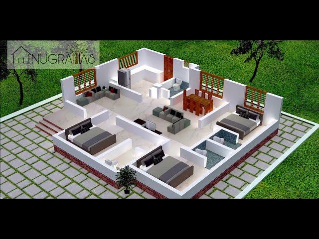 Kerala Modern Low Budget House Plan |Low cost Contemporary Design Home tour Haneed Anugrahas