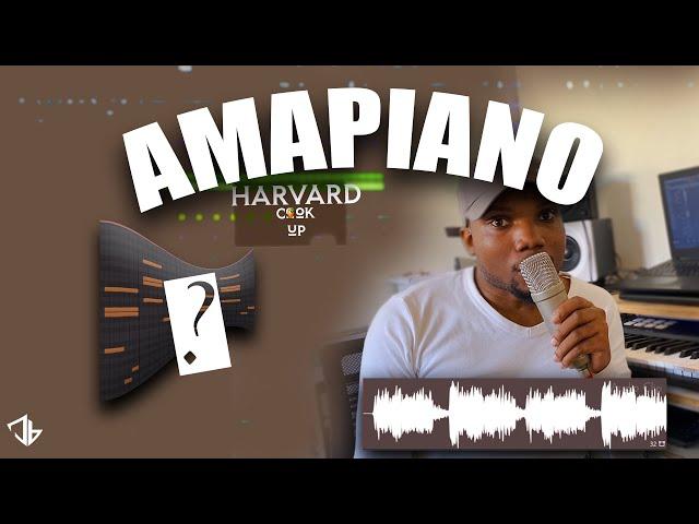 How To Make Amapiano (HARVARD) Type beat From Stretch | FL Studio 21 Tutorial