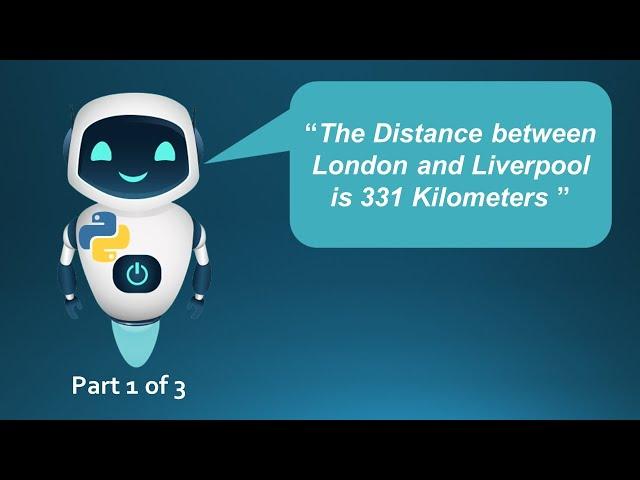 Distance Calculator Voice Assistant in Python [Jarvis Voice Assistant Series] Part 1/3