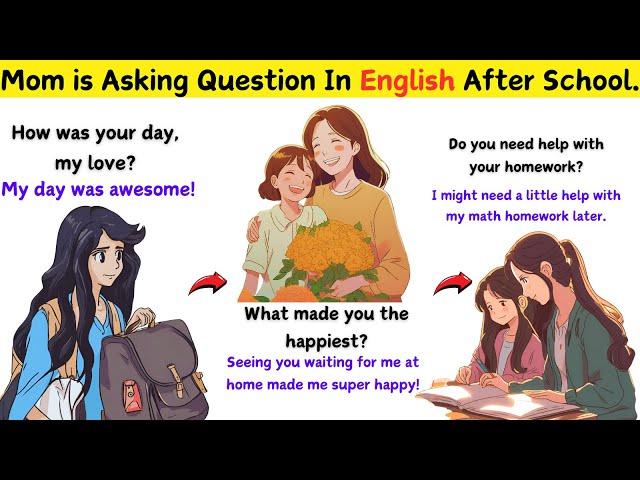 "Learning English Together: A Fun Journey with Mom and Kids"