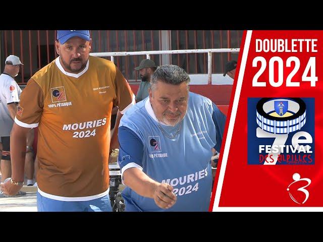 Demi-finale SUCHAUD/QUINTAIS vs PUCCINELLI/MONTORO : Festival à pétanque des Alpilles