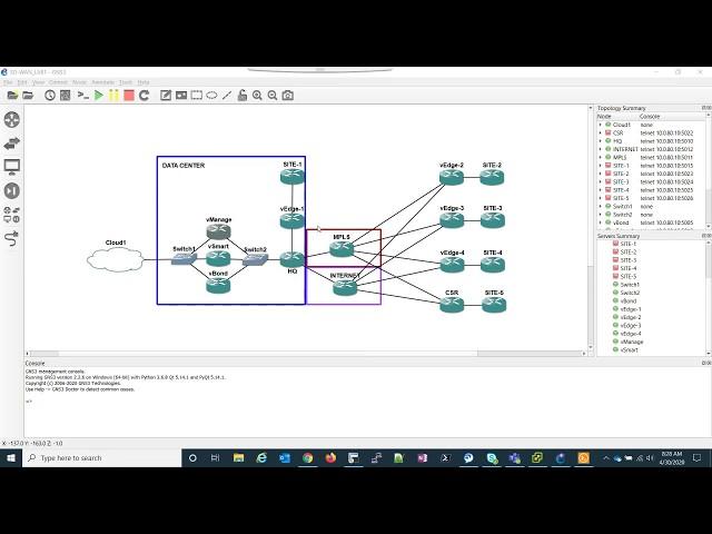 Cisco SD-WAN Self Hosted GNS3 Lab - vEdge Onboarding