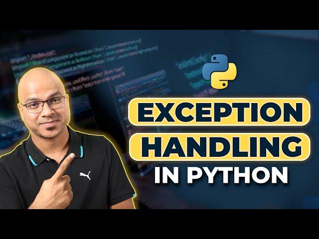 #63 Python Tutorial for Beginners | Exception Handling