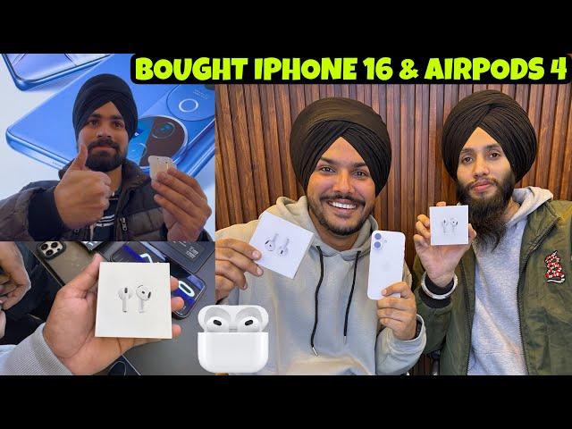 Bought New Iphone 16 & Airpods 4 *2  FUNNIEST VLOG EVER | Iwatch Gift