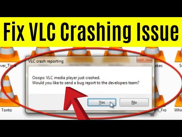 How To Fix VLC Media Player Crashes when Playing Videos | Ooops VLC Media Player just Crashed