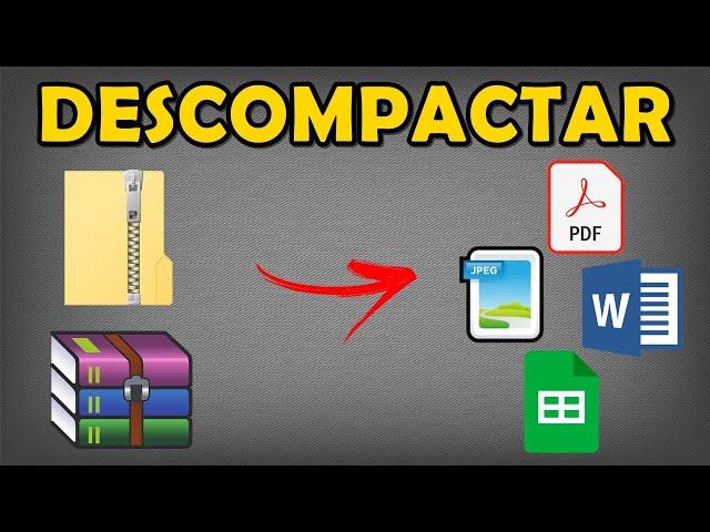 Como Descompactar um Arquivo no Windows (Zip ou Rar)