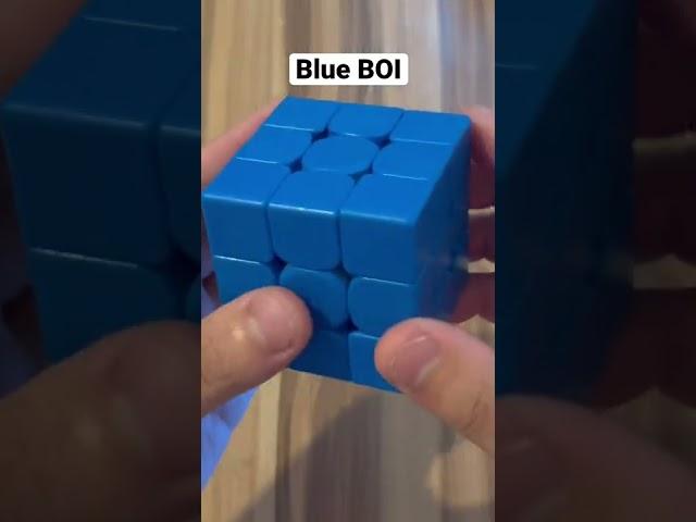 Blue Rubik’s Cube 