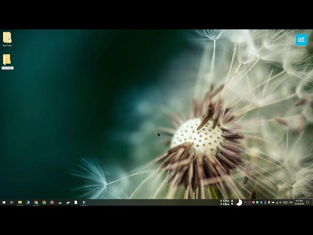 How to copy a folder structure on Windows 10