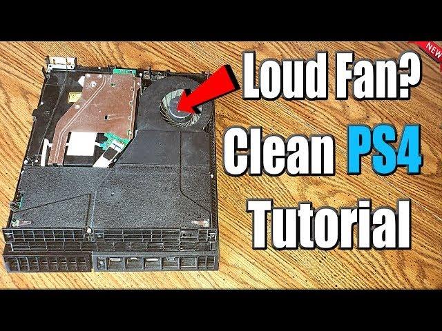 How to CLEAN PS4 and FIX PS4 LOUD FAN! (EASY METHOD)(2023)