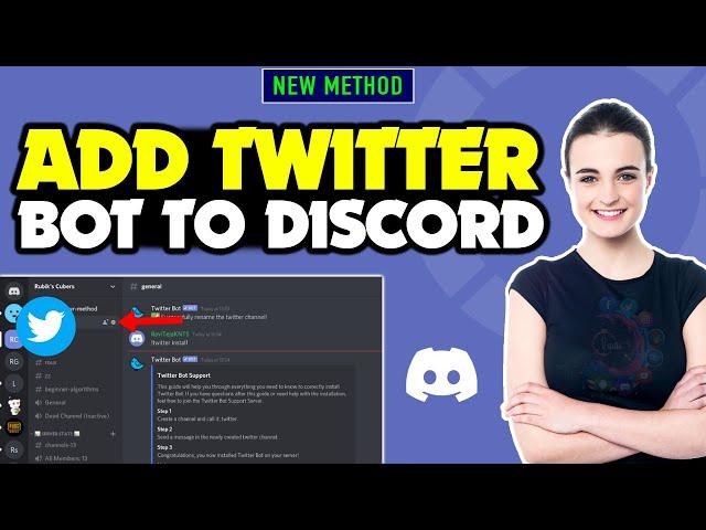 How to add twitter bot to discord 2025 | Discord twitter bot Setup