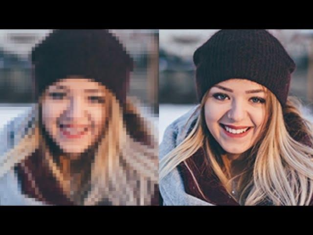 How to Improve Photo/Image Quality (Low to High Resolution) in Photoshop CS6 - Photoshop Tutorial