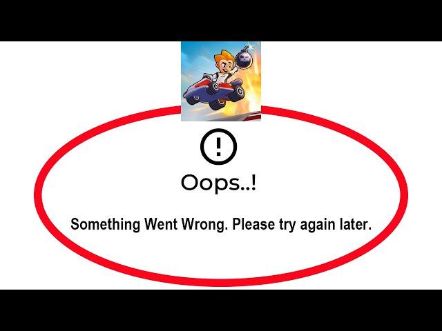 Fix Boom Karts Oops Something Went Wrong Error Please Try Again Later Problem Solved