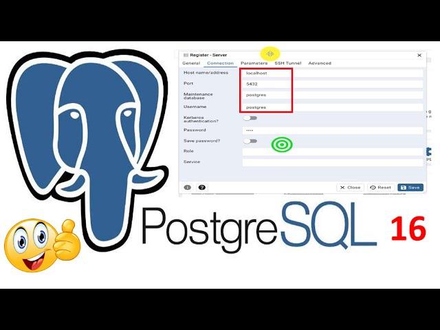 How To Connect/Register PostgreSQL Database Server || PostgreSQL 16 || pgAdmin 4