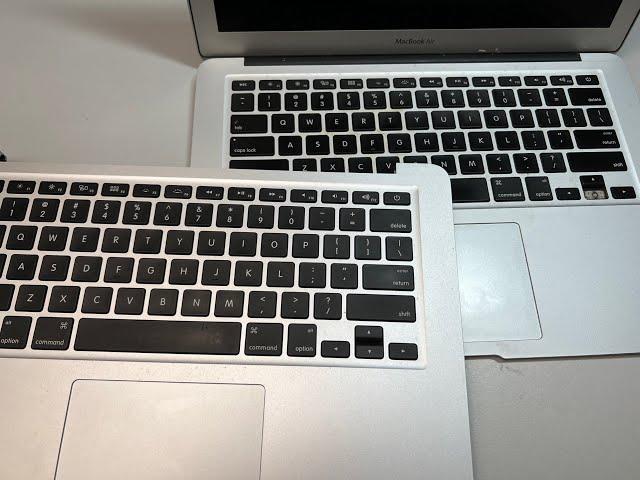 Macbook Air A1466 Full Assembly Keyboard Touchpad Replacement