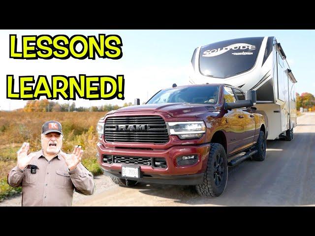 I WAS WRONG! Everything I Learned on a 6000-Mile Road Trip with my Ram 2500 and Fifth Wheel