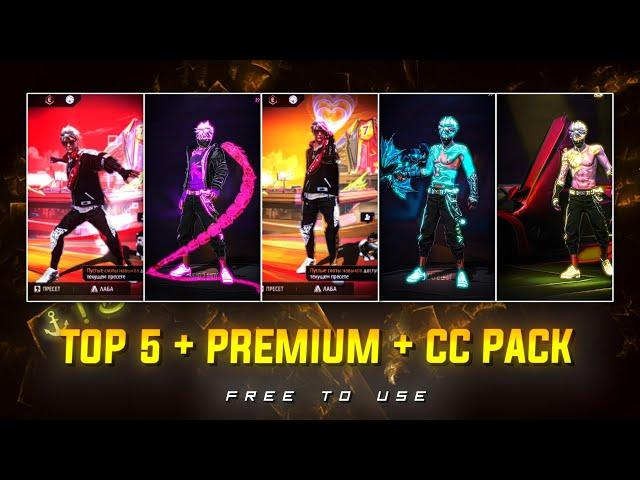 Top 5 Cc Xml Preset's  | 4k Quality Cc  Pack For Alight Motion | Free To Use 