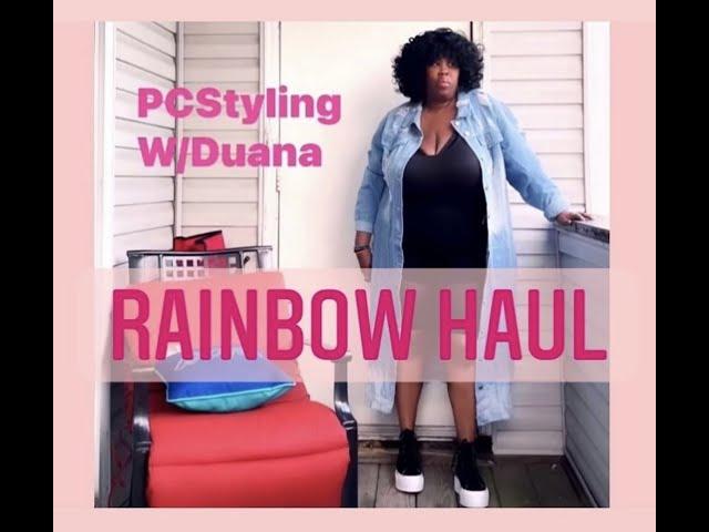 Rainbow Haul Plus Size Edition: PocketChangeStyling W/Duana