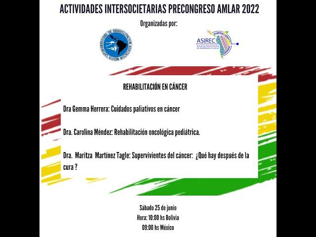 Actividad Intersocietaria AMLAR/ASIREC