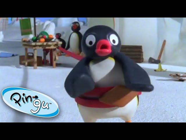 Pingu Gets Carried Away! | Pingu Official | 1 Hour | Cartoons for Kids