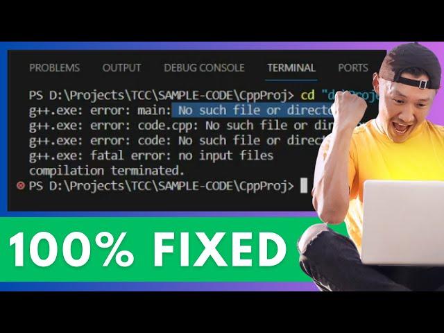 Fix GCC Error no Such File or Directory in VSCode | GCC Error Visual Studio Code (2023)