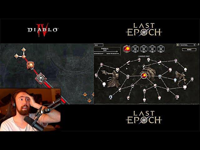 Why Diablo 4 Players Hate Last Epoch | Asmongold Reacts