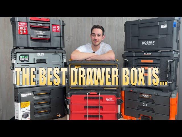 THE BEST MODULAR TOOLBOX DRAWERS? Packout vs Stacktech vs MODbox vs Stackpack vs Dewalt AND MORE