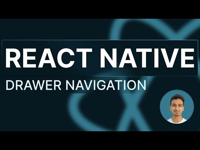 React Native Tutorial - 78 - Drawer Navigation