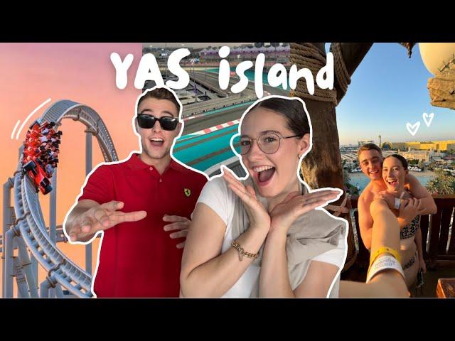 OUR FIRST TIME ON YAS ISLAND, ABU DHABI!