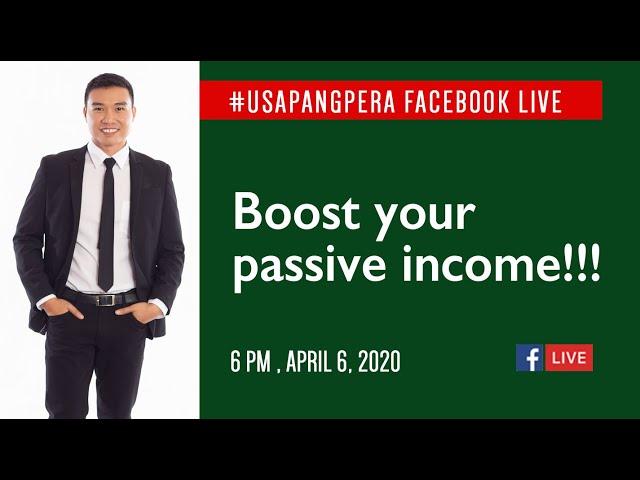 Vince Rapisura 168: Boost your passive income