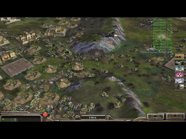 GLA Toxin - Command & Conquer Generals Zero Hour - 1 vs 7 HARD Gameplay