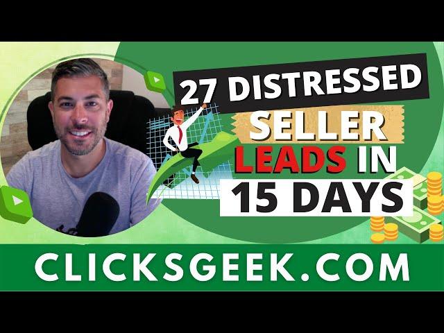 MOTIVATED SELLER LEADS For Real Estate Investors