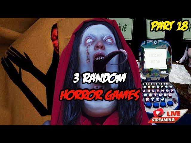 *SERAM!* TENEBRIS SOMNIA! || 3 RANDOM HORROR GAMES #18 (Malaysia) #HorrorLivestream