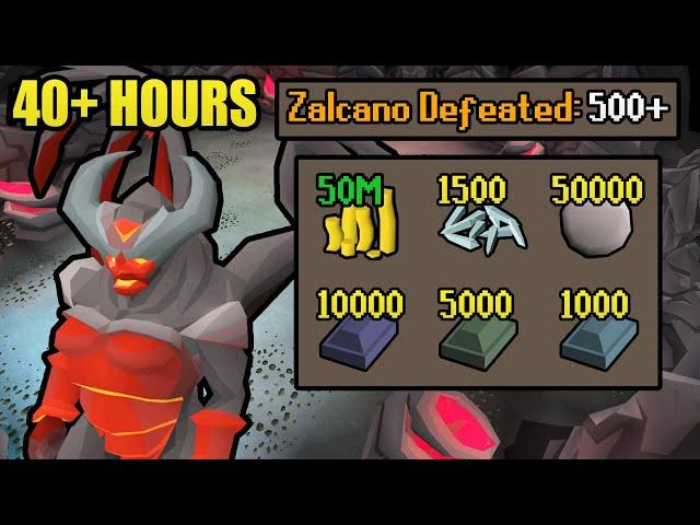 40 Hours of Buffed Zalcano | UIM Collection Log Completionist (#27) [OSRS]