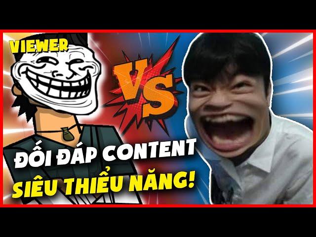 CƯỜI RỚT NƯỚC MẮT KHI XEM EM HIẾU THIỂU NĂNG ĐỐI ĐÁP CONTENT.