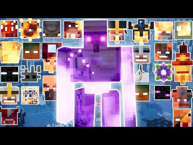 ENCHANTED IRON GOLEM VS ALL ANCIENT MOBS | MINECRAFT DUNGEONS