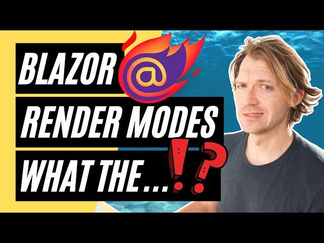 .NET 8 BlazorAll Render Modes (SSR, Server, WebAssembly, Auto) Explained for Beginners