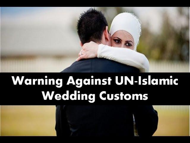 Warning Against UN-Islamic Wedding Customs | Mufti Menk