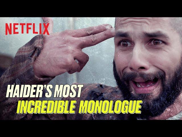 Shahid Kapoor's Iconic Speech from #Haider