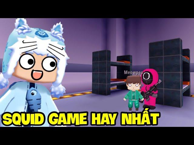 ĐÂY LÀ SQUID GAME HAY NHẤT TRONG MINI WORLD | MEOWPEO MINI GAME