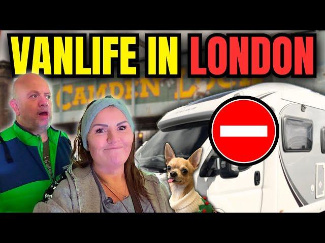 AVOID Coming Here With Your MOTORHOME - London VanLife